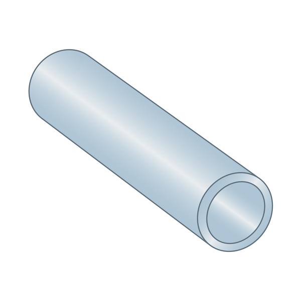 G.L. Huyett Round Spacer, Zinc Clear Trivalent Carbon Steel, 5/8 in Overall Lg, 7/16 in Inside Dia SP100-437-0625Z